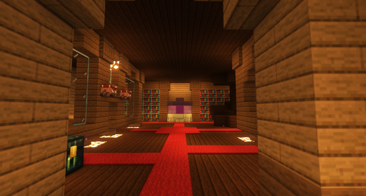 A view of this server's spawn area.