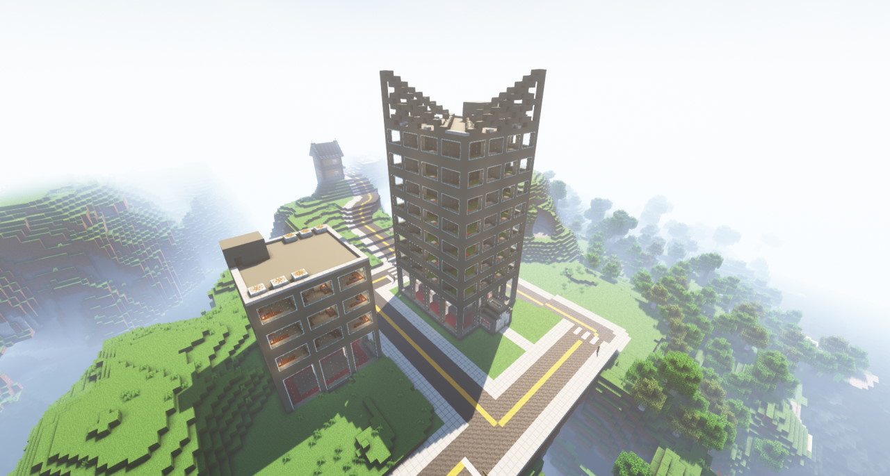 Some of the high rises in Sayorivill